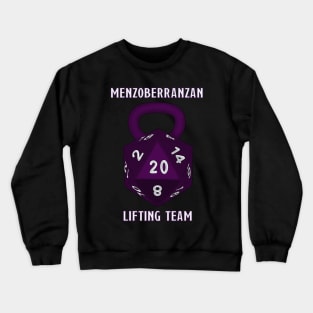 Menzoberranzan Lifting Team Crewneck Sweatshirt